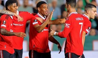 c罗回归曼联首秀破门